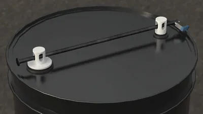 Vestil DDL-55-P Plastic Double Drum Lock 3