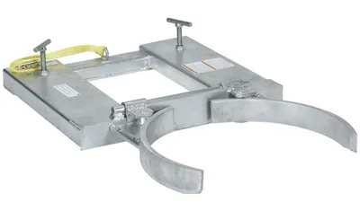 Vestil DGS-55-D-G Galvanized Steel Deluxe Single Drum Gripper