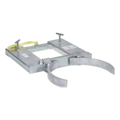 Vestil DGS-55-D-G Galvanized Steel Deluxe Single Drum Gripper