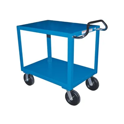 Vestil DH-PH4-3460 Heavy Duty Ergo Handle Cart with GFN Casters