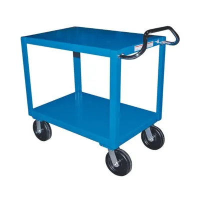 Vestil DH-PH4-3472 Heavy Duty Ergo Handle Cart with GFN Casters
