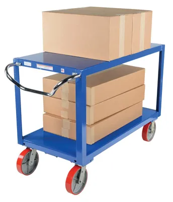 Vestil DH-PU2.4-2448 utility cart shown from an alternate angle