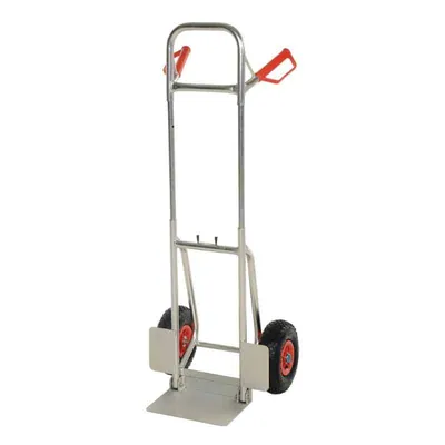 Vestil DHHT-250A-FD-PN Aluminum Fold Down Hand Truck with Pneumatic Wheels