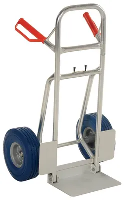 Vestil DHHT-250A-FD-UB hand truck shown from an alternate angle