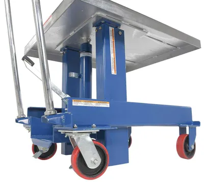 Vestil DIE-2430-36-C lift table shown from an alternate angle