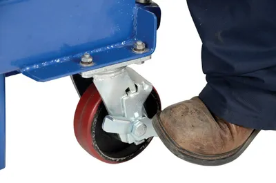 Vestil DIE-2430-DC-C lift table shown from an alternate angle