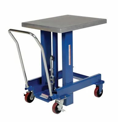 Vestil DIE-2430-DC-C lift table shown from an alternate angle