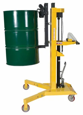 Vestil DRUM-55-SCL-E Steel Portable Ergonomic Drum Truck with Scale 5
