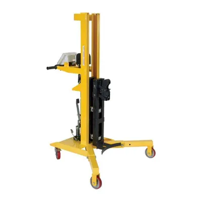 Vestil DRUM-55-SCL-E Steel Portable Ergonomic Drum Truck with Scale