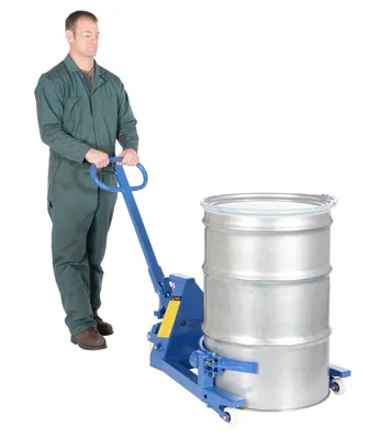 Vestil DRUM-55S Steel Portable Drum Jack 3