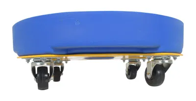 Vestil DRUM-DP-HD-55-BU Polyethylene Heavy Duty Drum Dolly