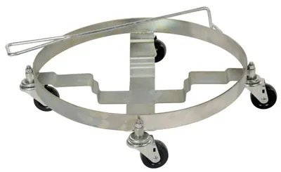 Vestil DRUM-DRH-HR Steel Mobile Drum Dolly with Handle