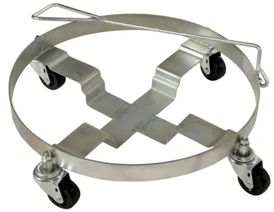 Vestil DRUM-DRH-HR Steel Mobile Drum Dolly with Handle