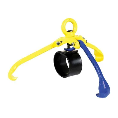 Vestil DRUM-GRAB Ductile Iron Secure Overhead Drum Lifter