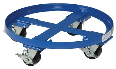 Vestil DRUM-HD Steel Heavy Duty Mobile Drum Dolly