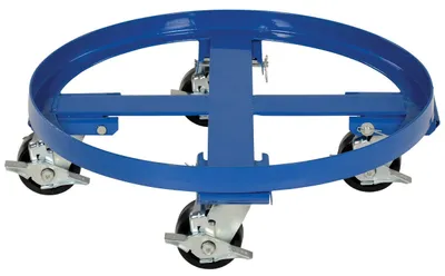 Vestil DRUM-HD Steel Heavy Duty Mobile Drum Dolly