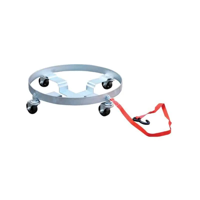 Vestil DRUM-QUAD-C Cast Iron Multi Purpose Quad Drum Dolly