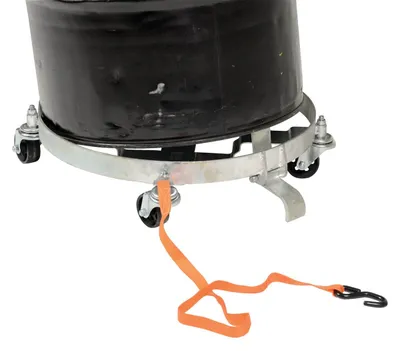 Vestil DRUM-QUAD-C-TLT Steel Multipurpose Tilting Drum Dolly