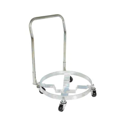 Vestil DRUM-QUAD-H-HDL Steel Multipurpose Drum Dolly with Handle