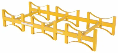 Vestil DRUM-RACK-3 shown from an alternate angle