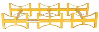 Vestil DRUM-RACK-3 shown from an alternate angle