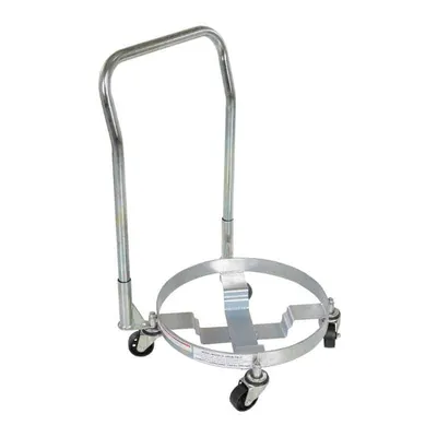Vestil DRUM-TRI-C-HDL Steel Drum Dolly With Handle Three Tier