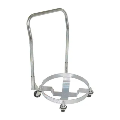 Vestil DRUM-TRI-H-HDL Steel Drum Dolly with Handle Three Tier