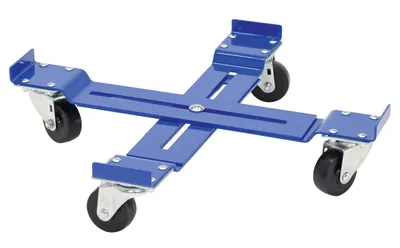 Vestil DRUM-X-H Drum Dolly-Adjustable with Hard Rubber