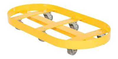 Vestil DRUM-X2-30-CI Drum Dolly with Cast Iron Casters