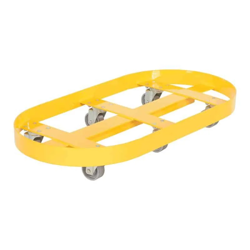 Vestil DRUM-X2-30-CI Drum Dolly with Cast Iron Casters
