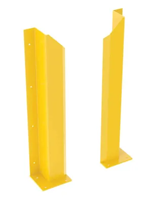 Vestil DSP-WF-48-BRL-YL Steel Overhead Door Track Protectors