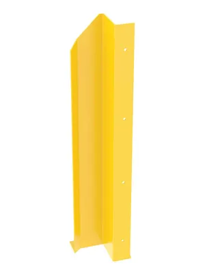 Vestil DSP-WF-48-LH-YL Steel Overhead Door Track Protector 2