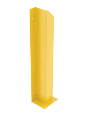 Vestil DSP-WF-48-LH-YL Steel Overhead Door Track Protector