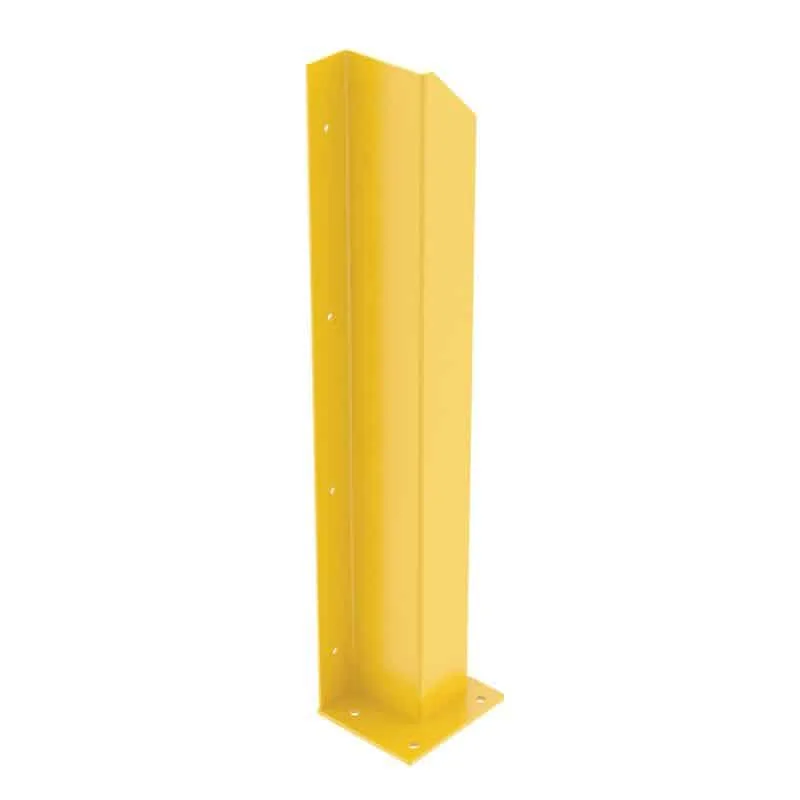 Vestil DSP-WF-48-LH-YL Steel Overhead Door Track Protector