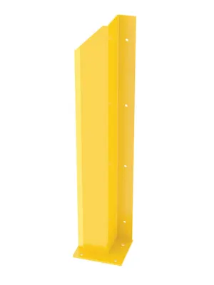 Vestil DSP-WF-48-RH-YL Steel Overhead Door Track Protector
