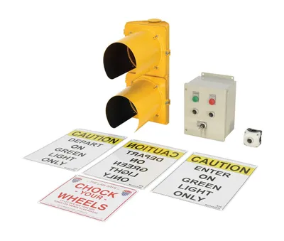 Vestil DTS-10 Aluminum Dock Traffic System 2