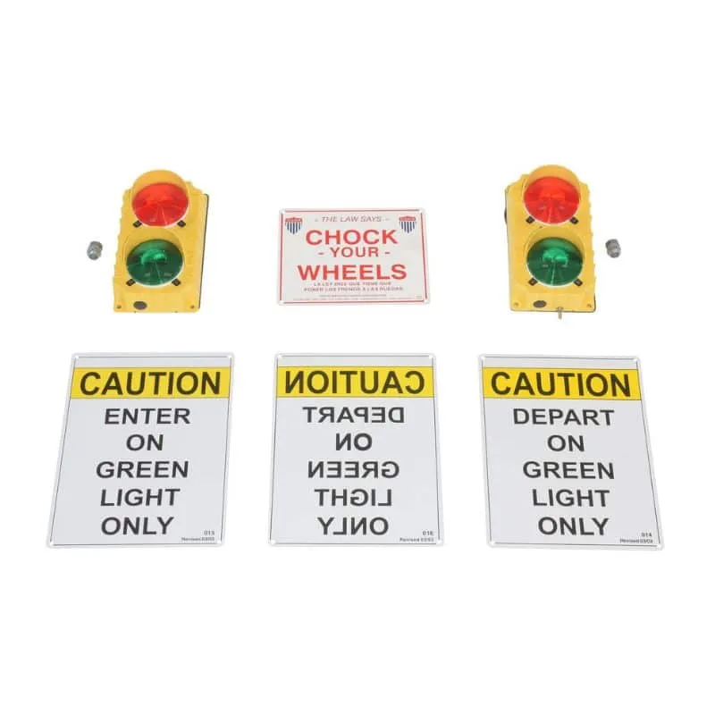 Vestil DTS-5 Polypropylene Dock Traffic System