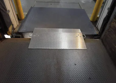 Vestil E-4830 loading dock equipment shown from an alternate angle