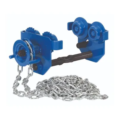 Vestil E-MT-1-C Steel Geared Eye Manual Trolley