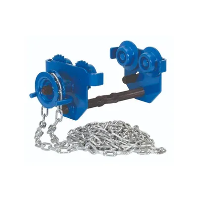 Vestil E-MT-1-C Steel Geared Eye Manual Trolley