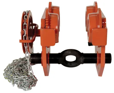 Vestil E-MT-10-C Steel Geared Eye Manual Trolley 2