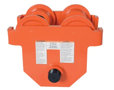 Vestil E-MT-10 Steel Push Eye Manual Trolley 3