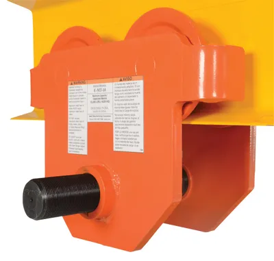 Vestil E-MT-10 Steel Push Eye Manual Trolley 6