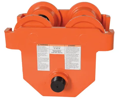 Vestil E-MT-8 Steel Push Eye Manual Trolley 3