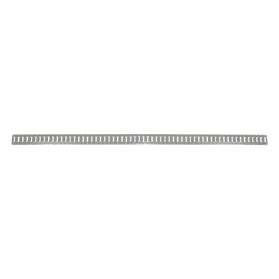 Vestil E-TRK-10-GY-1PK Steel E-Track