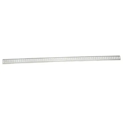 Vestil E-TRK-10-ZN-1PK Steel Zinc Plated E-Track
