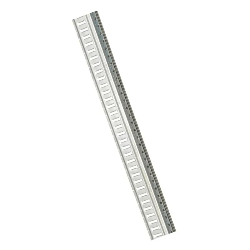 Vestil E-TRK-10-ZN-4PK Steel Zinc Plated E-Track