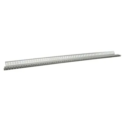 Vestil E-TRK-10-ZN-6PK Steel Zinc Plated E-Track