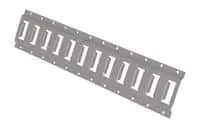 Vestil E-TRK-2-GY-1PK Steel E-Track 2