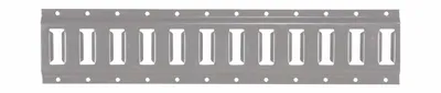Vestil E-TRK-2-GY-1PK Steel E-Track